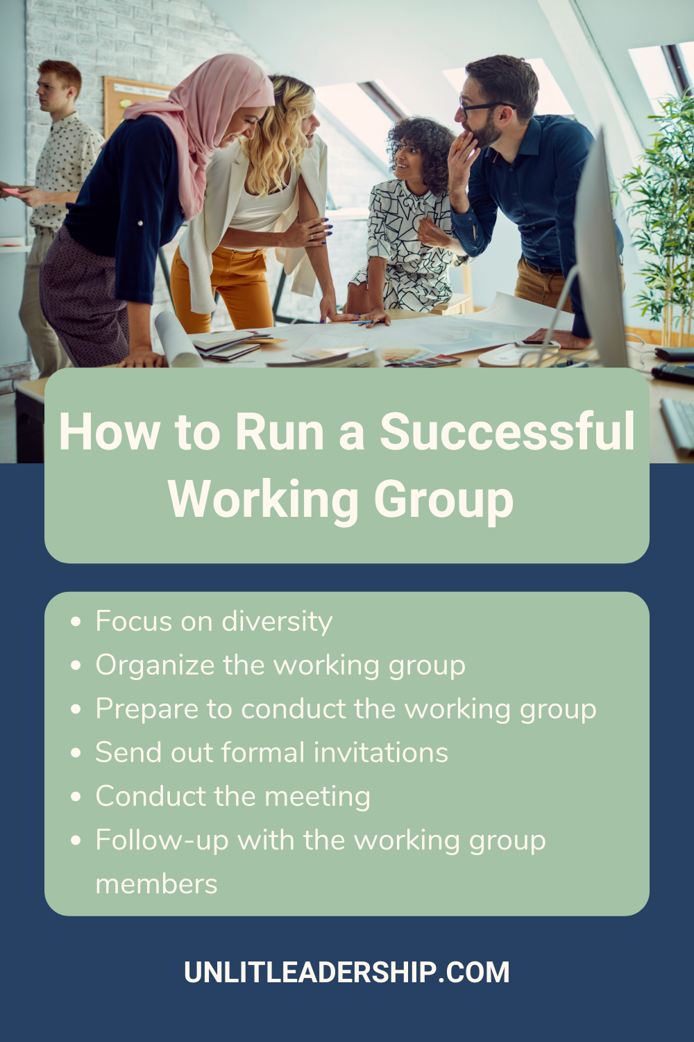 example of How to Run a Successful Working Group 