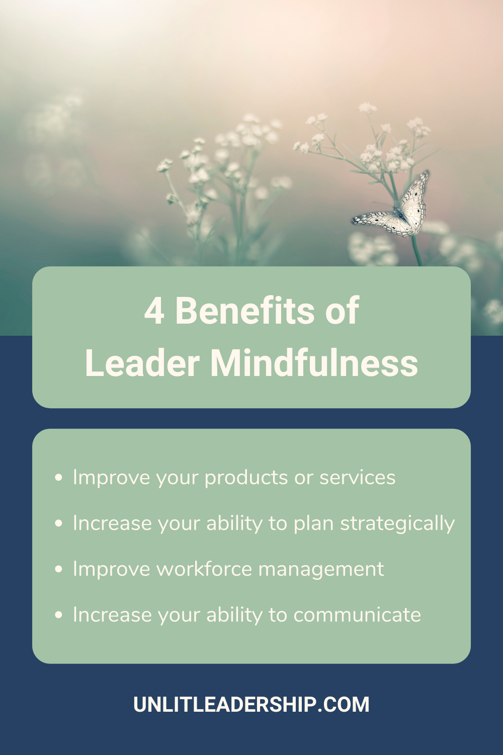 4 Benefits of Leader Mindfulness pinterest post