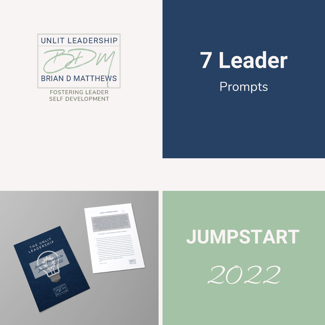7 Day Leadership Jumpstart 2022 Journal